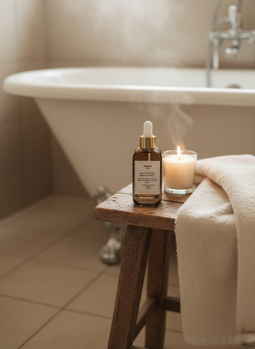 Vegansk Pre-Schampo Hårolja- Stärker, Stimulerar & Ger Glans