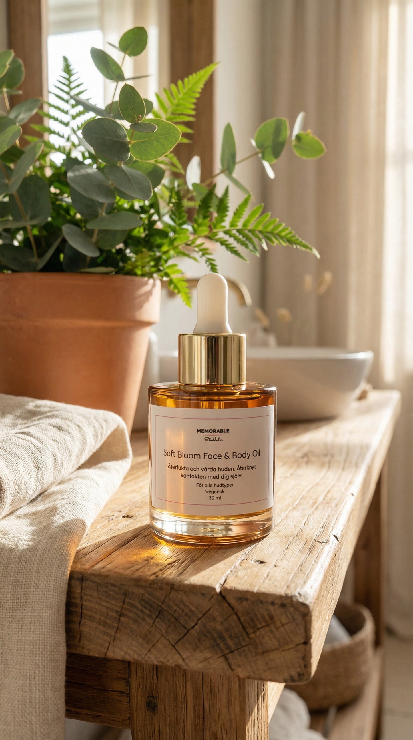 Näringsrik Ansikts- och Kroppsolja – För Mjukhet, Välmående & Lyster av din hud